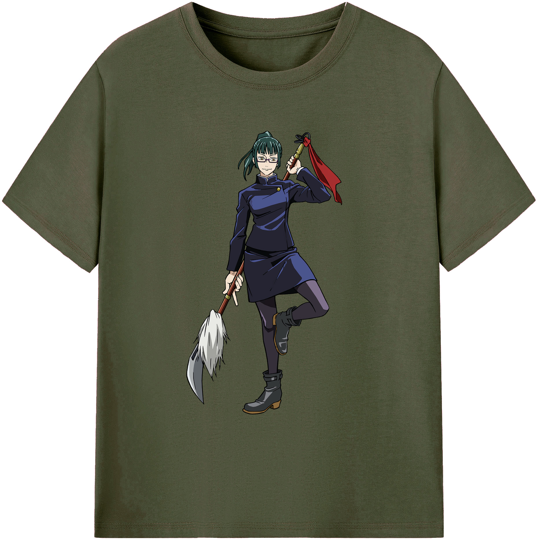 （画像用） 呪術廻戦 Jujutsu Kaisen 綿100％ メンズ半袖Tシャツ｜肌触りやわらか＆通気性